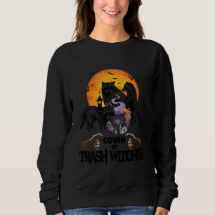 Sudadera Horno De Testigos De Basura Raccoon Halloween Cute