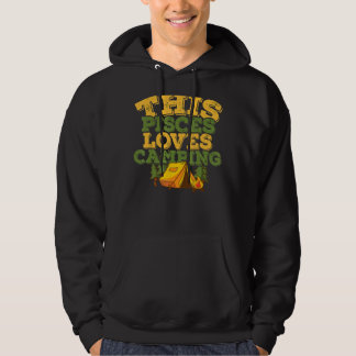 Sudadera Horoscopio Rótulo Zodiac Pisces Ama Camping
