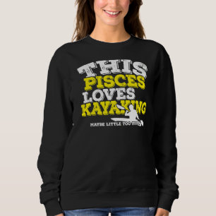Sudadera Horoscopio Rótulo Zodiaco Pisces Ama El Kayak