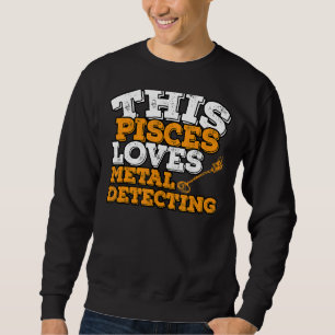 Sudadera Horoscopio Rótulo Zodiaco Pisces Ama La Detección 