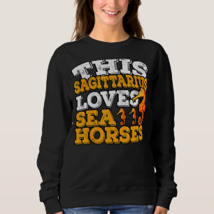 Sudadera Horoscopio Rótulo Zodiaco Sagittarius Ama Caballos