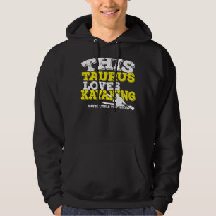 Sudadera Horoscopio Rótulo Zodiaco Taurus Ama El Kayak