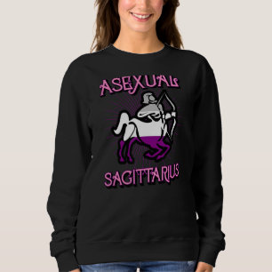 Sudadera Horóscopo de cumpleaños del Rótulo Zodiaco asexual