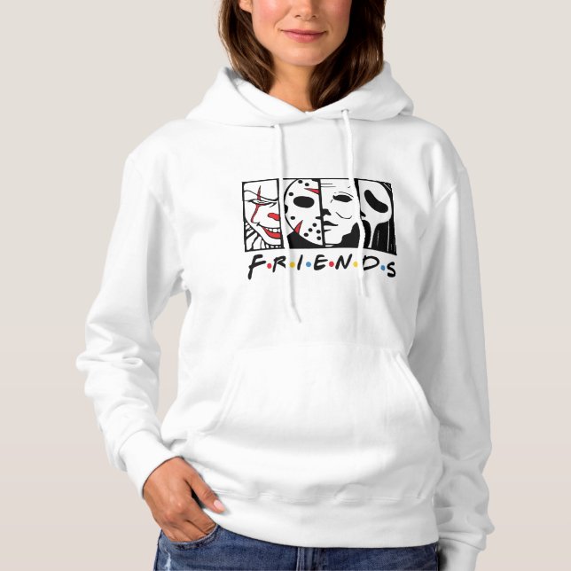 Sudadera Horror Friends Halloween Shirt  (Anverso)