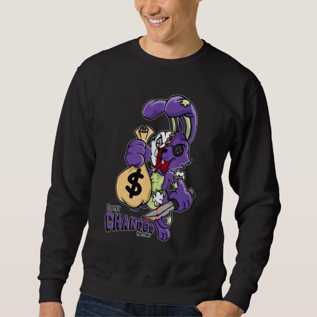Sudadera Horror Rabbit Changes Everything Canyon Purple 4s  (Anverso)