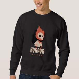 Sudadera Horror: Vibes de tambores que se estrellan