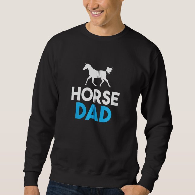 Sudadera Horse Dad Horse Riding Zip (Anverso)