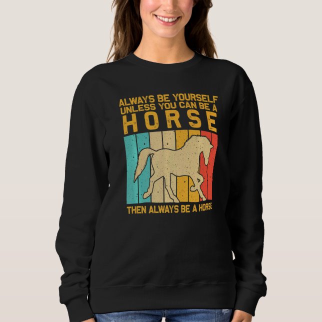 Sudadera Horse For Men Women Horse  Horse Racing (Anverso)