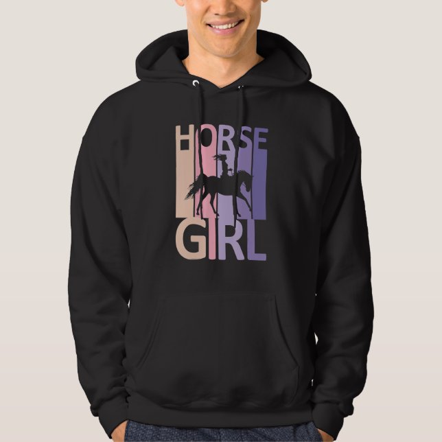 Sudadera Horse Girl Country Woman Girl HorseBack Rider Eque (Anverso)