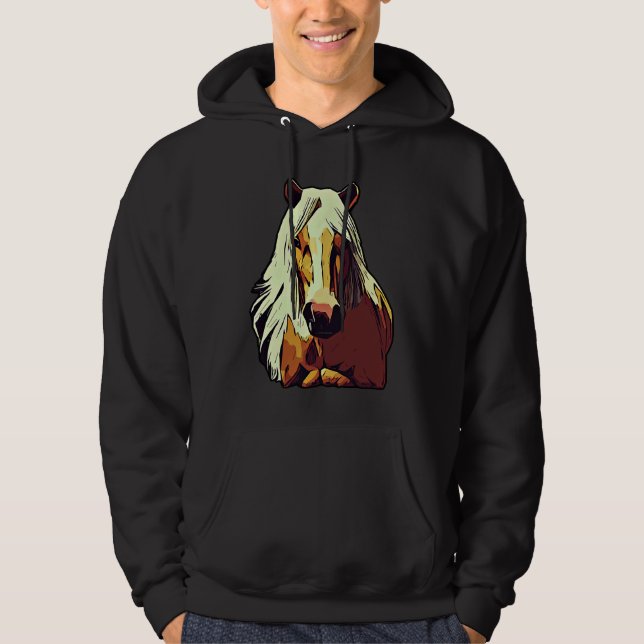 Sudadera Horse graphic animal motif riding a with print hor (Anverso)