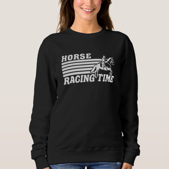 Sudadera Horse Racing Time Horse Racing Betting (Anverso)