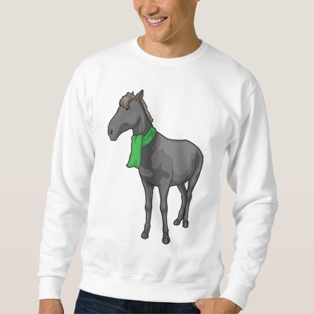 Sudadera Horse Scarf (Anverso)