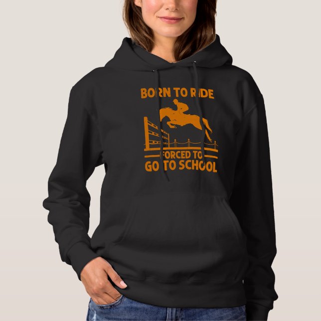 Sudadera Horses  Cool Horse Riding Men Women Equestrian (Anverso)
