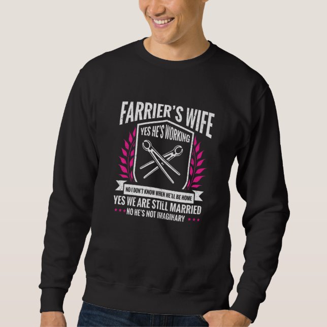 Sudadera Horseshoof Trimming Shose Hife Farrier (Anverso)