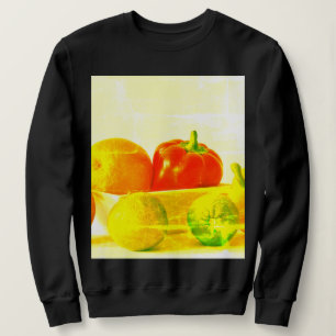 Sudadera "Hortalizas de frutas" Foto Cute. ¡Hazte con una e