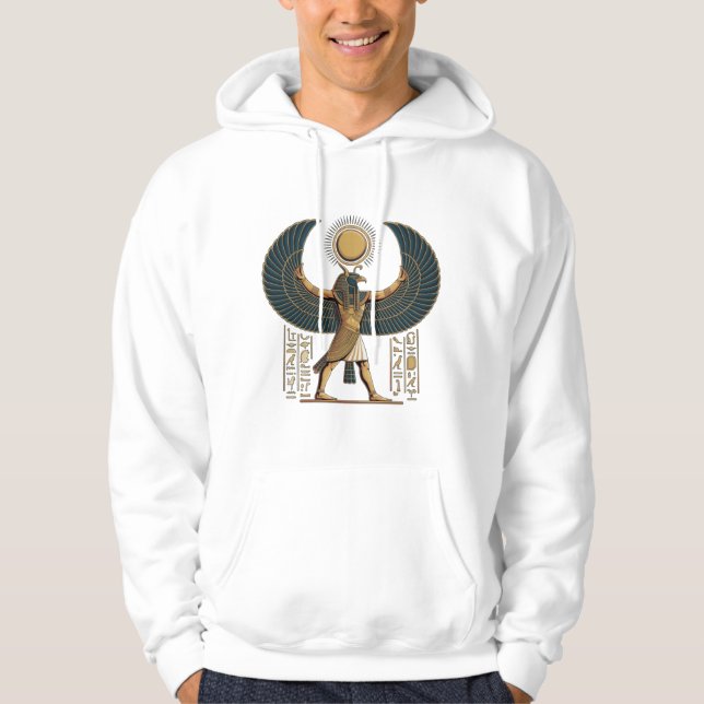 Sudadera Horus el Sol Alado guardián (Anverso)