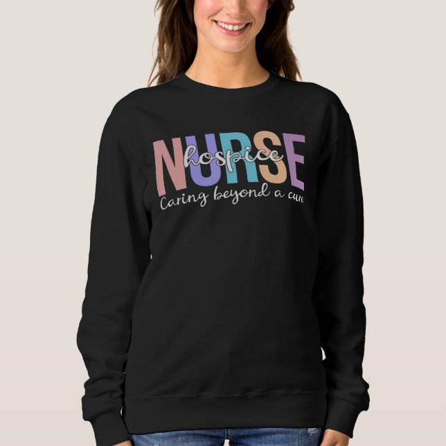 Sudadera Hospice Nurse Appreciation Proud Palliative Care N (Anverso)