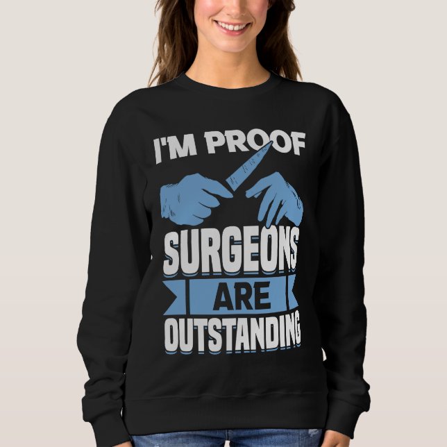 Sudadera Hospital Surgery Medical Doctor Surgeon  1 (Anverso)
