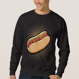 Sudadera hot dog  for  for fans of wiener