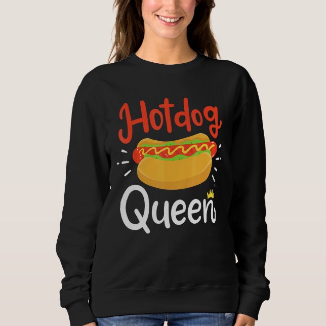 Sudadera Hotdog de perros calientes (Anverso)