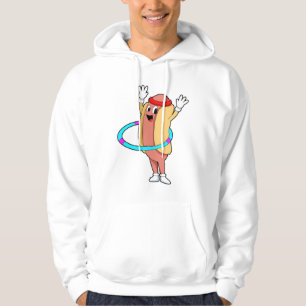 Sudadera Hotdog en Fitness con volante