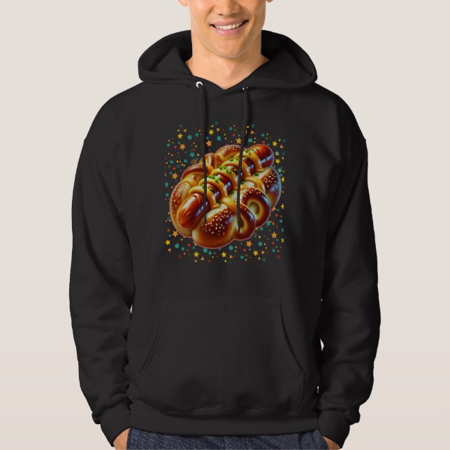 Sudadera hotdog gracioso para amantes (Anverso)