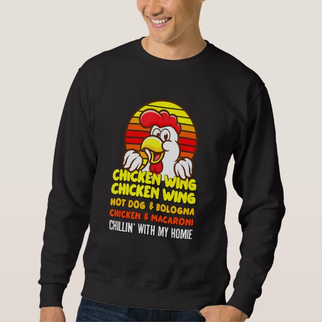 Sudadera Hotdog Y Bolonia Para K (Anverso)