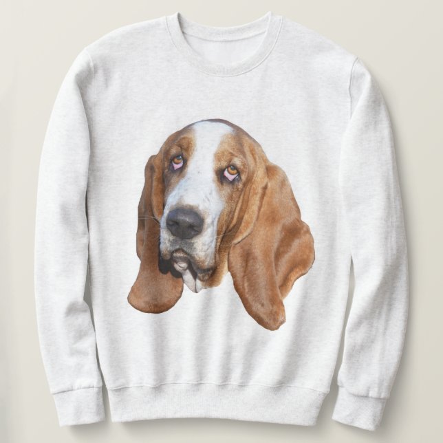 Sudadera Hound Basset (Anverso del diseño)