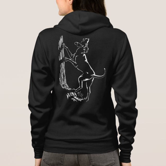 Sudadera Hound Dog Jacket Women's Hunting Dog Sports Jacket (Reverso)