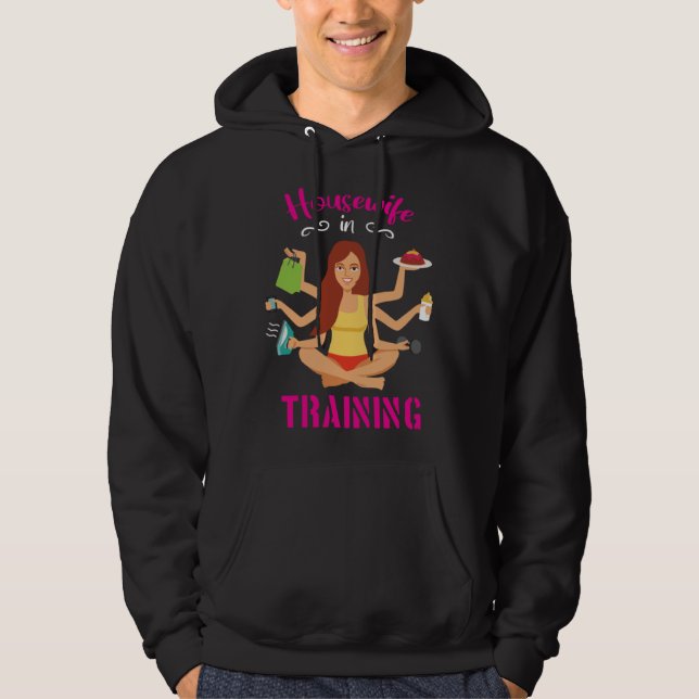 Sudadera Housewife In Training Graphic (Anverso)