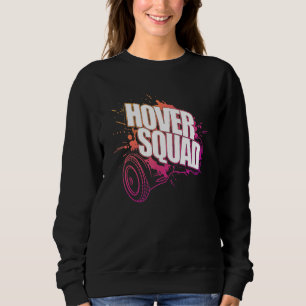Sudadera Hover Squad Guay Peach Pink Gyro Hoverboard