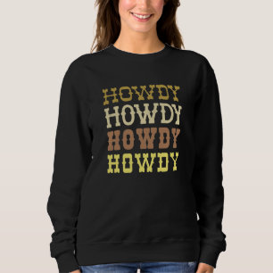 Sudadera Howdy