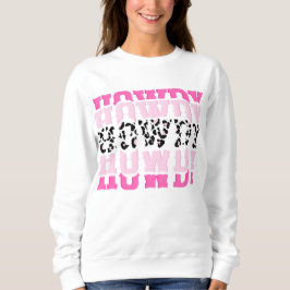 Sudadera Howdy Chica