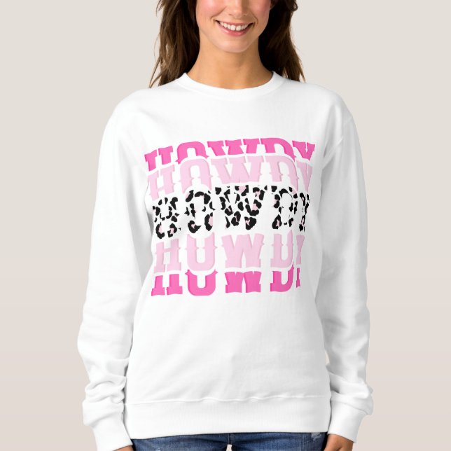 Sudadera Howdy Chica (Anverso)