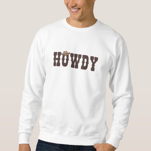 Sudadera Howdy Rodeo West Country Southern (Anverso)