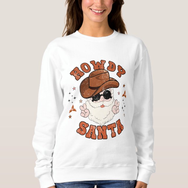 Sudadera Howdy Santa (Anverso)