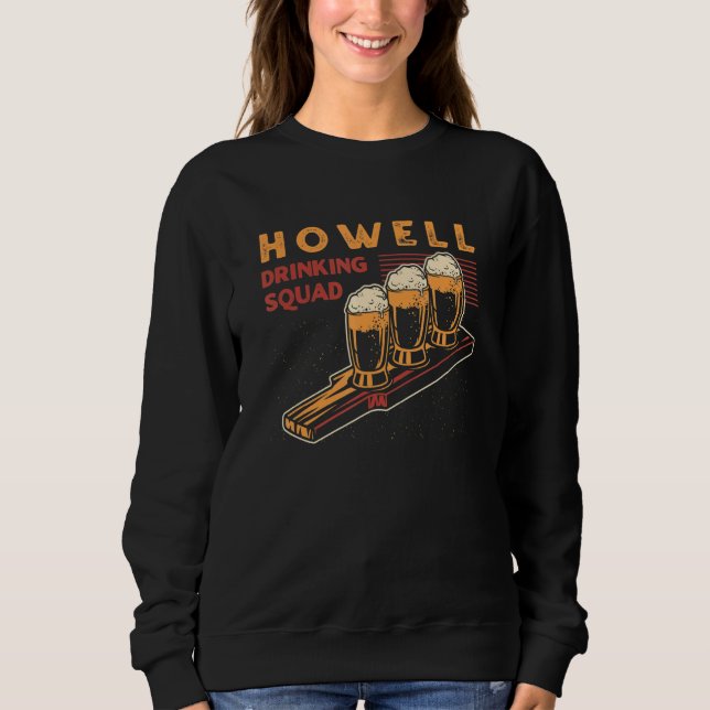 Sudadera Howell Drinking Squad Michigan Beer Mi Booze Alco (Anverso)