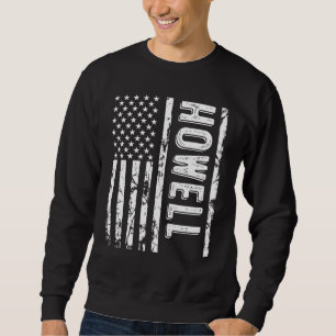 Sudadera Howell Last Name Funny Surname Team Howell Family