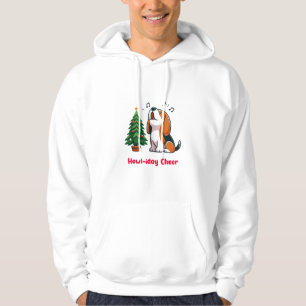 Sudadera Howl-iday Cheer Beagle Con Un Diseño De Árbol De N