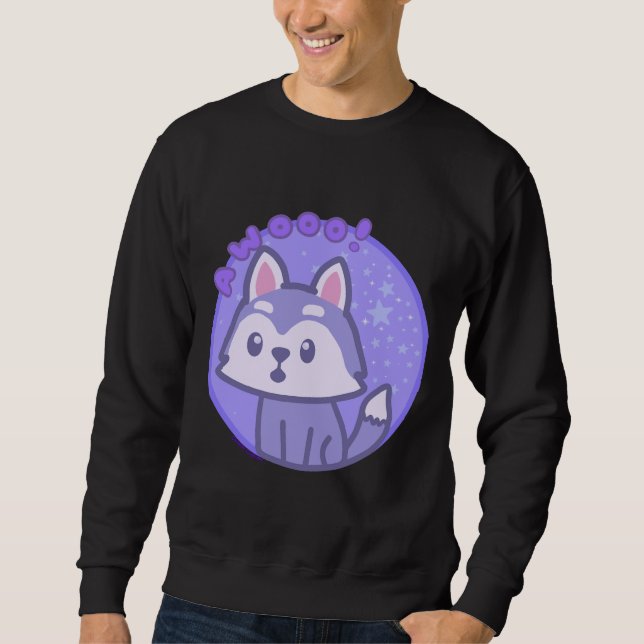 Sudadera Howling Husky (Anverso)