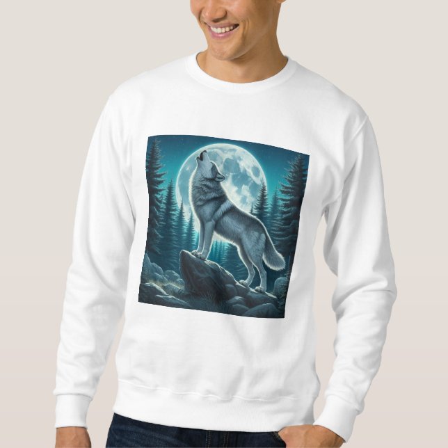 Sudadera Howling Wolf (Anverso)