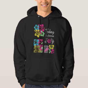 Sudadera Hoy Elijo Alegría Frase Inspiradora Cristiana F