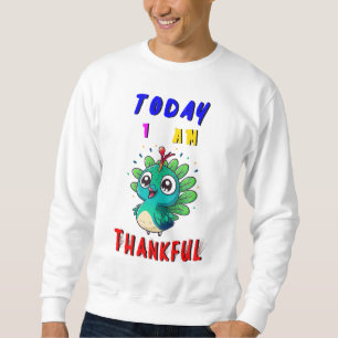 Sudadera Hoy Estoy Agradecido Noviembre Día de Acción de Gr