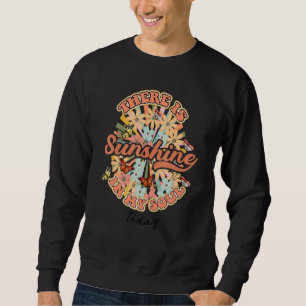 Sudadera Hoy Hay Sol En Mi Alma Retro Boho Summ
