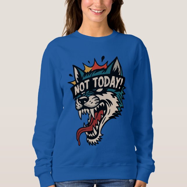 Sudadera Hoy No (Anverso)