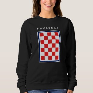 Sudadera Hrvatska Checker Azul Frontera