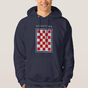 Sudadera Hrvatska Checker Azul Frontera