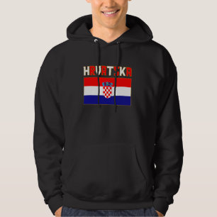 Sudadera Hrvatska, Croacia, Hrvatska zastava, Patr Croata