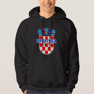 Sudadera Hrvatska, Croacia, Hrvatska zastava, Patr Croata