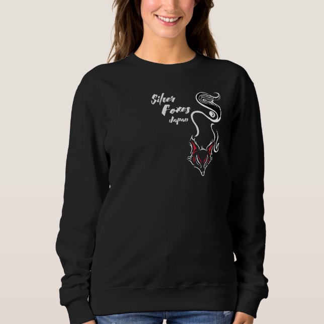 Sudadera https://www.zazzle.com.au/collections/silver_foxes (Anverso)